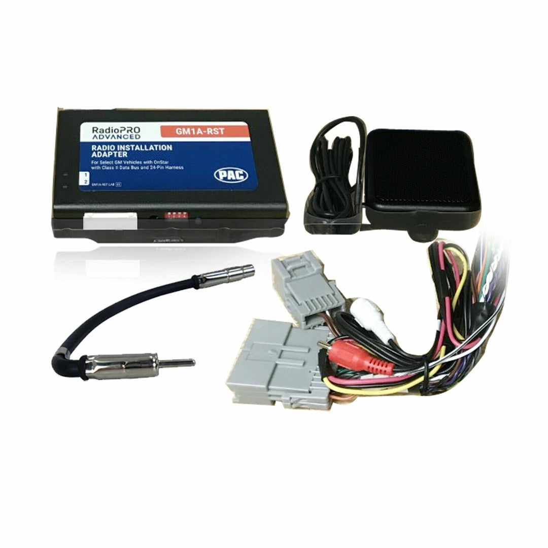 Pac-Audio GM1A-RST Radio Replacement Interface Module for Select 2000-2013 Buick, Chevrolet, Cadillac, GMC, Hummer, Isuzu, Oldsmobile, Pontiac, Sabb or Saturn Vehicles