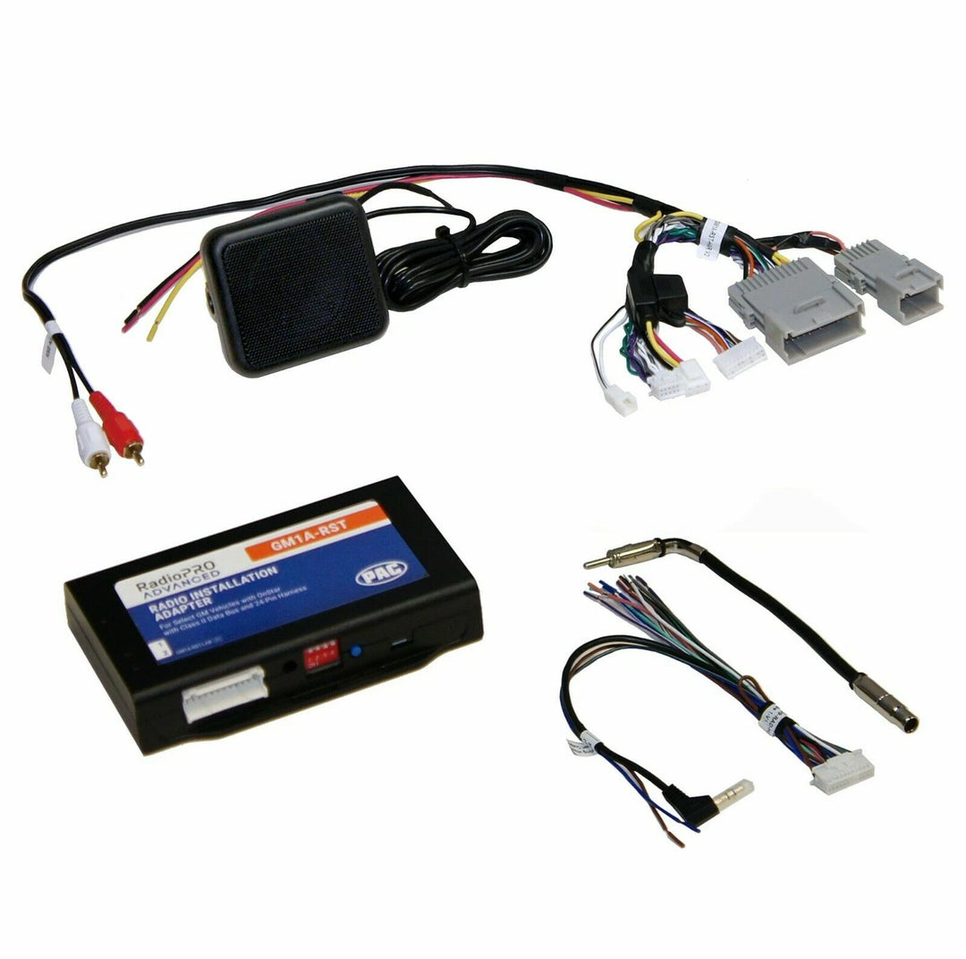 Pac-Audio GM1A-RST Radio Replacement Interface Module for Select 2000-2013 Buick, Chevrolet, Cadillac, GMC, Hummer, Isuzu, Oldsmobile, Pontiac, Sabb or Saturn Vehicles