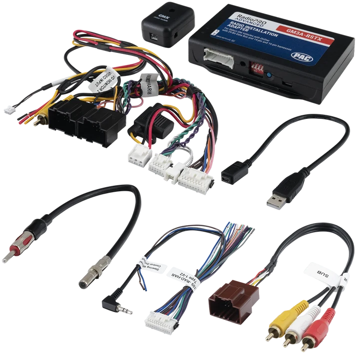Pac-Audio GM3A-RSTX Radio Replacement Interface Module for Select 2006-2020 Buick, Chevrolet, Cadillac, GMC, Hummer, Pontiac, Saturn or Suzuki Vehicles