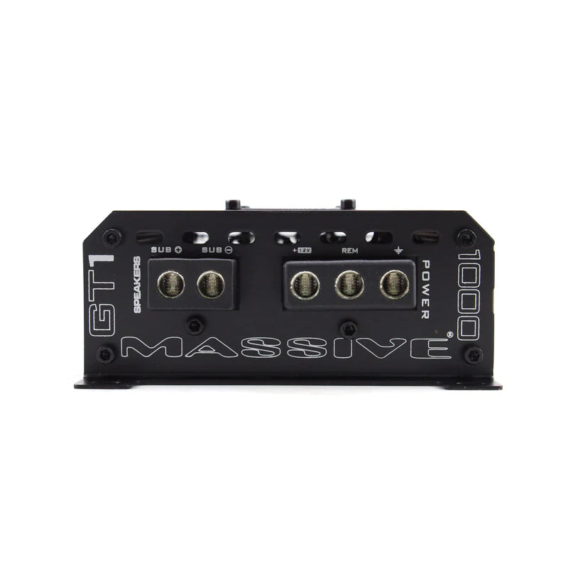 Massive Audio GT1 Monoblock Subwoofer Amplifier - 520 Watts Rms @ 1-ohm