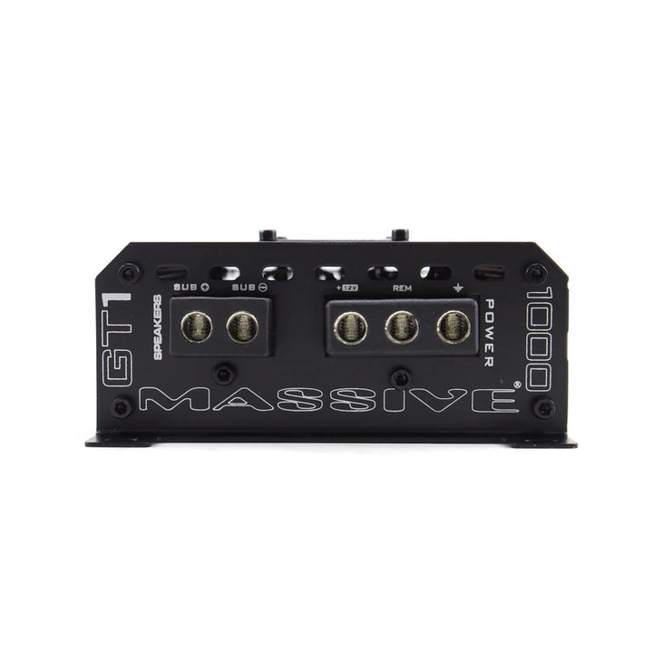 Massive Audio GT1 Monoblock Subwoofer Amplifier - 520 Watts Rms @ 1-ohm