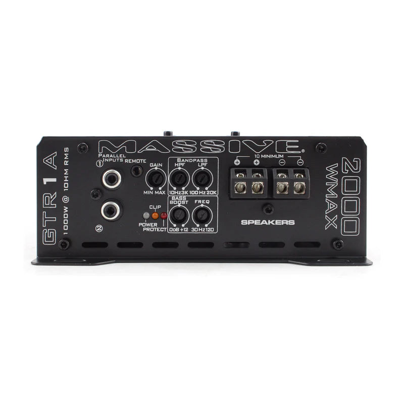 Massive Audio GTR1A Mono Full-Range Amplifier - 1060 Watts Rms @ 1-ohm