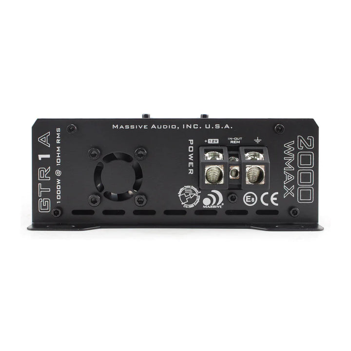 Massive Audio GTR1A Mono Full-Range Amplifier - 1060 Watts Rms @ 1-ohm
