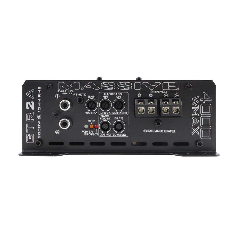 Massive Audio GTR2A Mono Full-Range Amplifier - 2030 Watts Rms @ 1-ohm