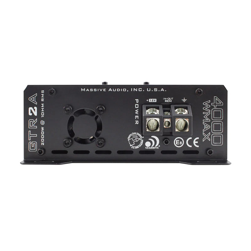 Massive Audio GTR2A Mono Full-Range Amplifier - 2030 Watts Rms @ 1-ohm
