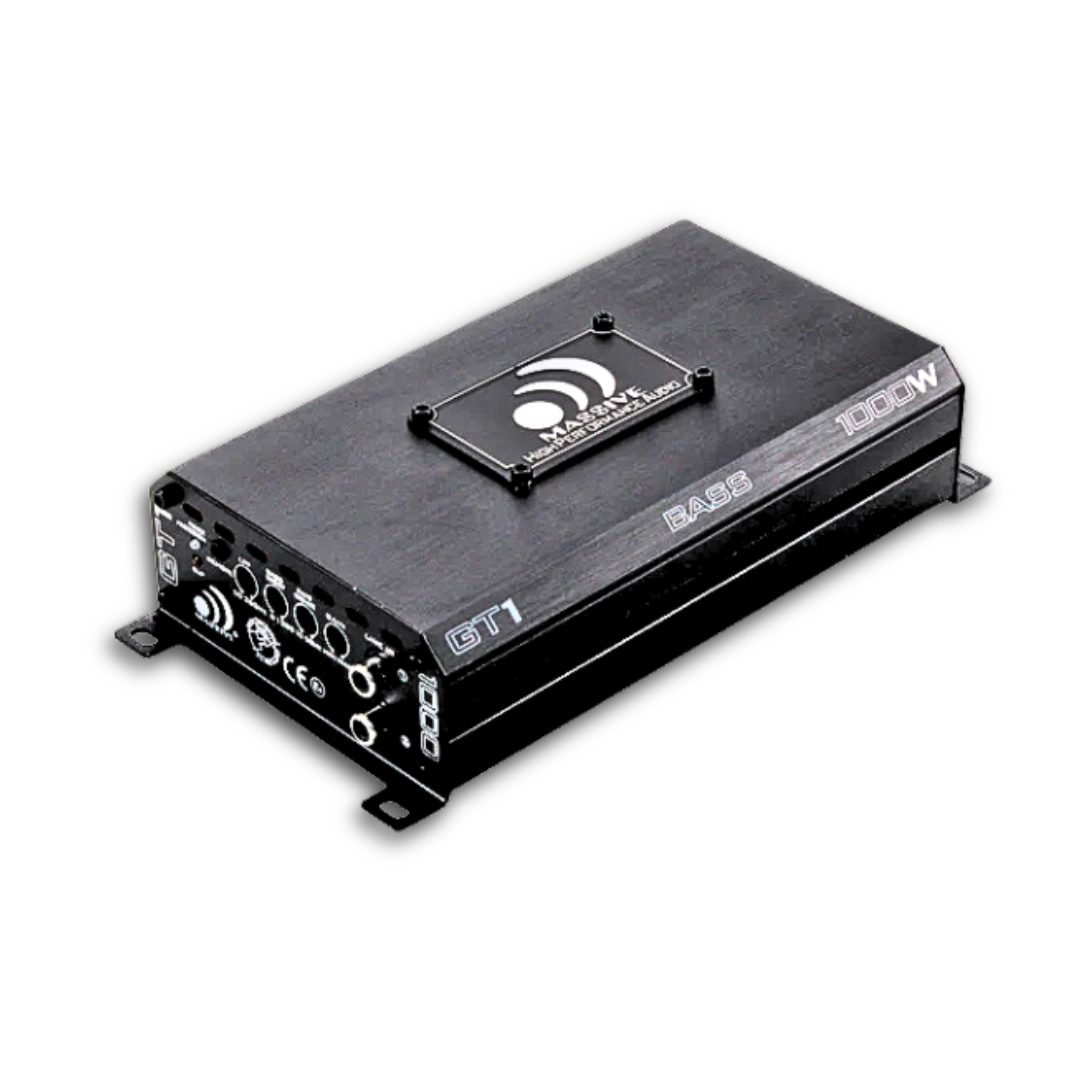 Massive Audio GT1 Monoblock Subwoofer Amplifier - 520 Watts Rms @ 1-ohm
