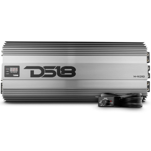 DS18 H-KO10/TI Monoblock Class D Korean Subwoofer Amplifier - 1 x 10000 Watts Rms @ 1-ohm