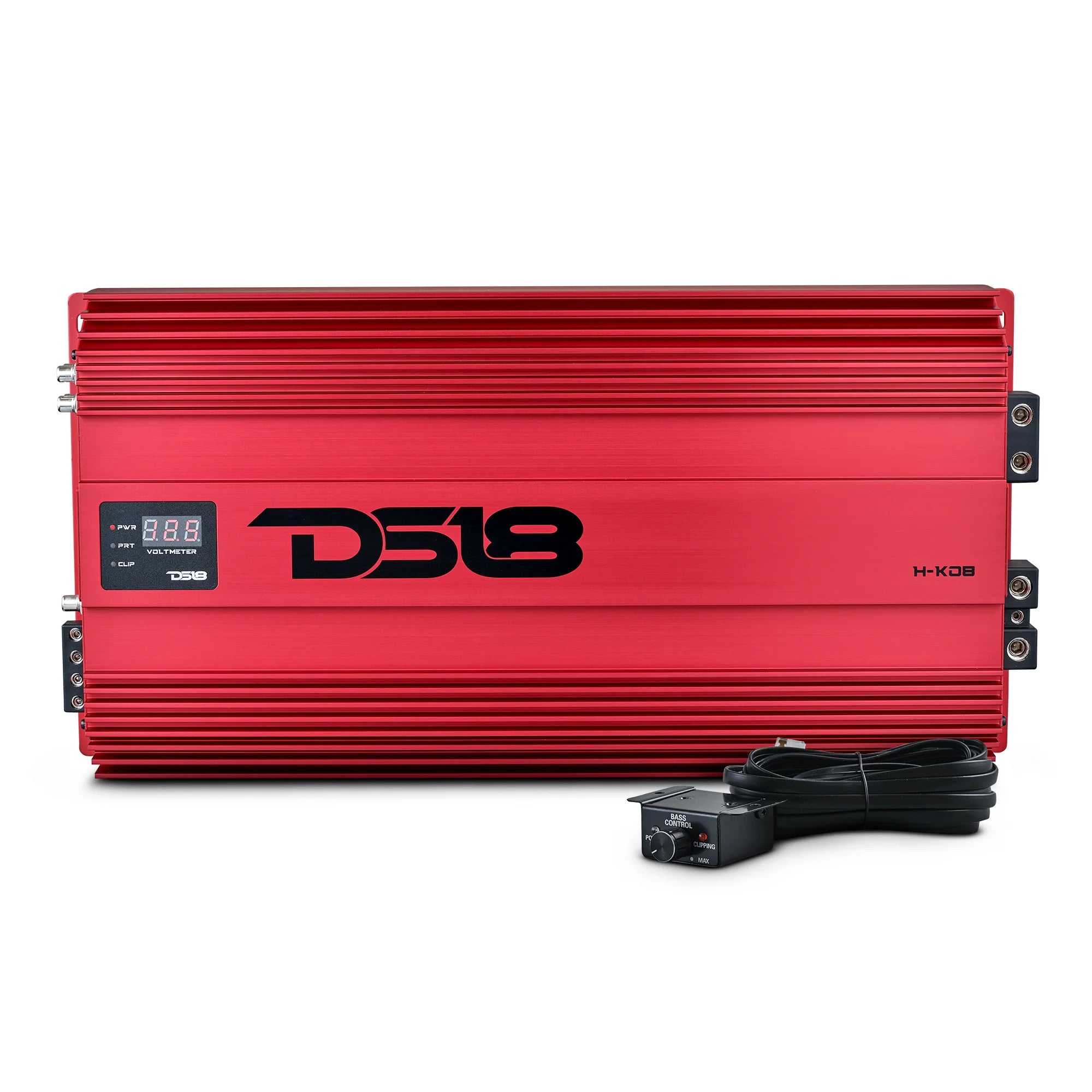DS18 H-KO8/RD Monoblock Subwoofer Amplifier - 8000w Rms @ 1-ohm