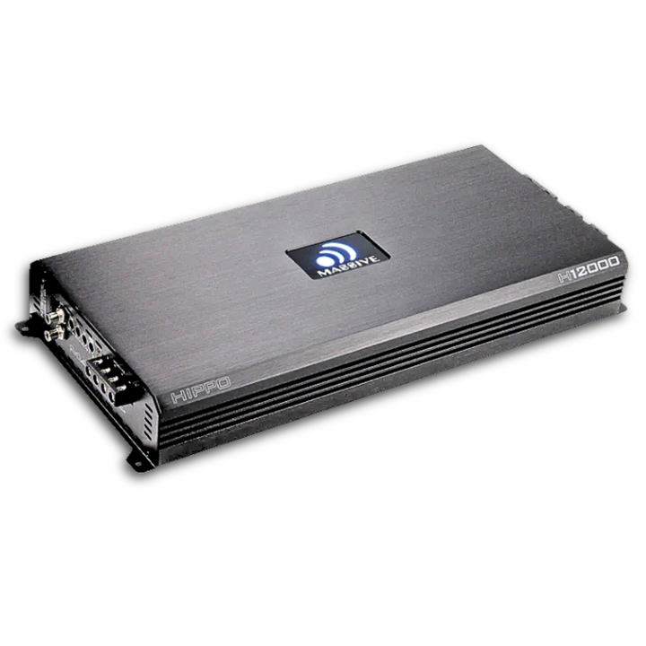 Massive Audio H12000 Mono Full-Range Amplifier - 12000 Watts Rms @ 1-ohm