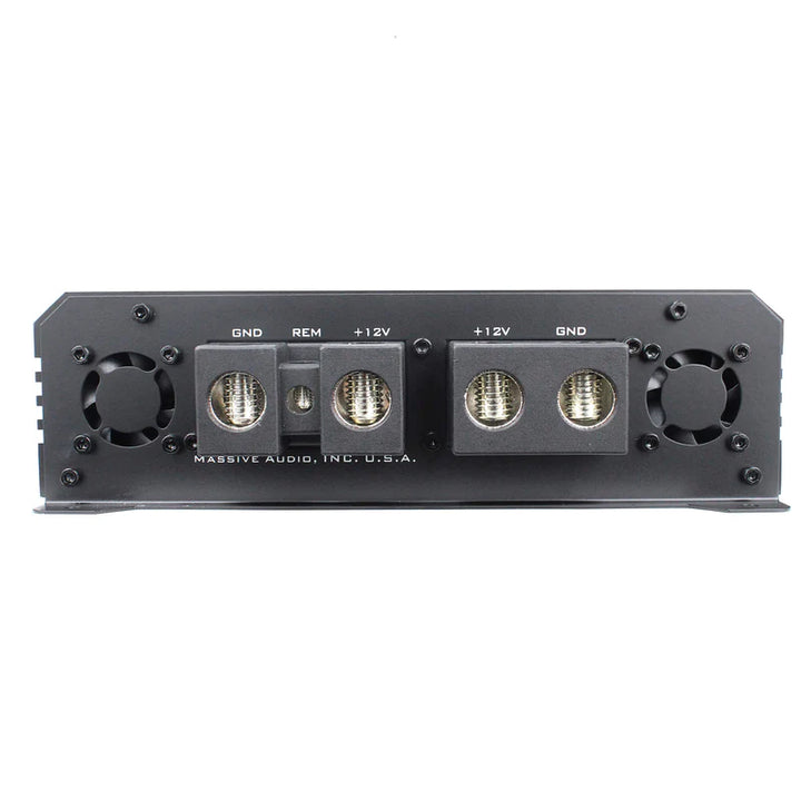 Massive Audio H12000 Mono Full-Range Amplifier - 12000 Watts Rms @ 1-ohm