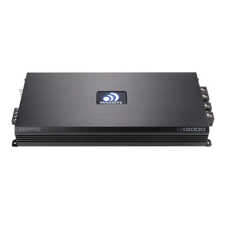 Massive Audio H12000 Mono Full-Range Amplifier - 12000 Watts Rms @ 1-ohm