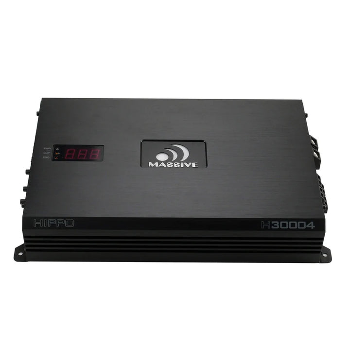 Massive Audio H30004 4-Channel Amplifier - 4 x 500 Watts Rms @ 4-ohm