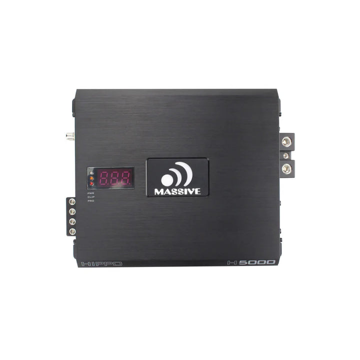 Massive Audio H5000 Mono Full-Range Amplifier - 5000 Watts Rms @ 1-ohm
