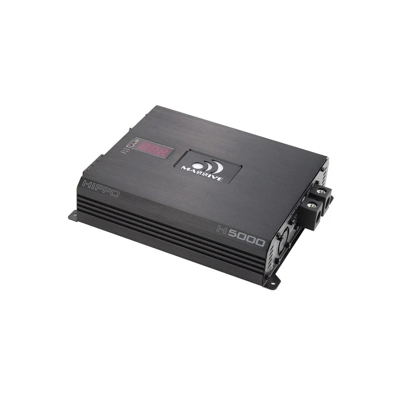 Massive Audio H5000 Mono Full-Range Amplifier - 5000 Watts Rms @ 1-ohm