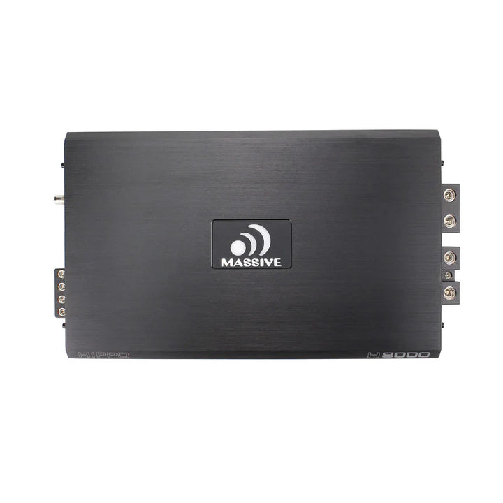 Massive Audio H8000 Mono Full-Range Amplifier - 8000 Watts Rms @ 1-ohm