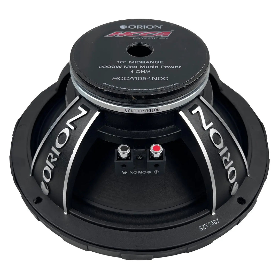 Orion HCCA1054NDC 10" Neodymium Mid-Range Loudspeaker - 550 Watts Rms 4-ohm