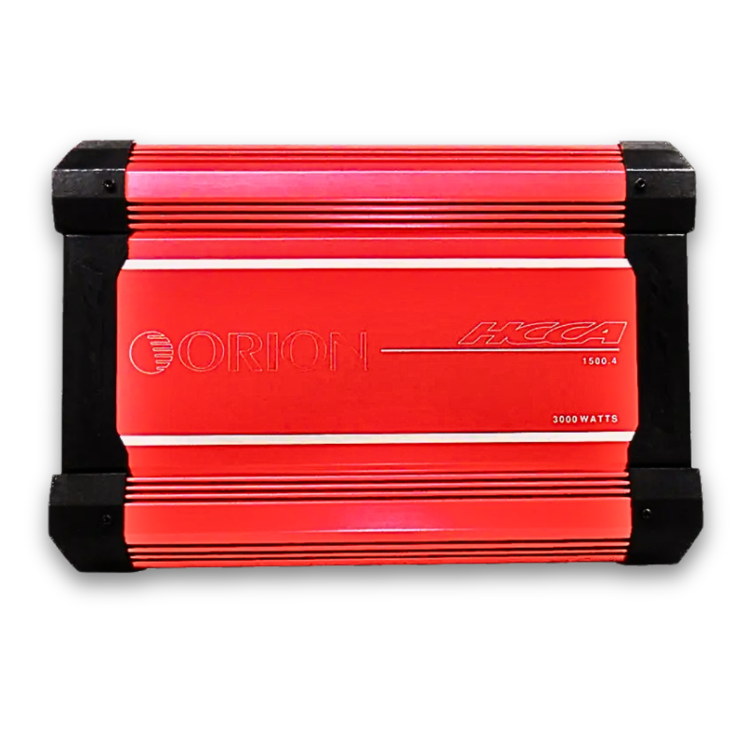 Orion HCCA1500.4 4-Channel Amplifier - 4 x 375 Watts Rms @ 2-ohm