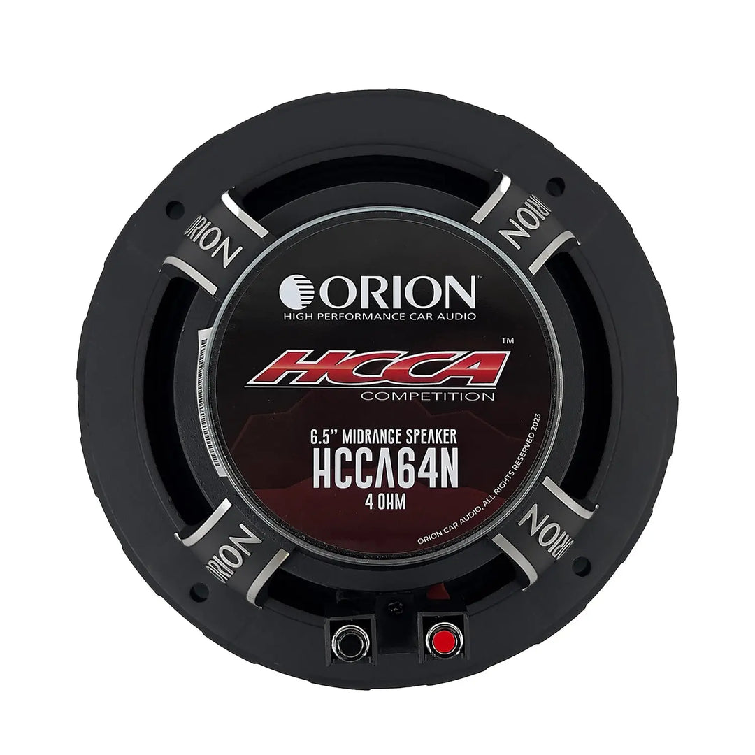 Orion HCCA64N 6.5" Neodymium Mid-Range Loudspeakers - 350 Watts Rms 4-ohm
