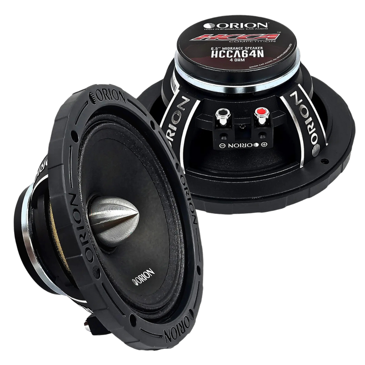 Orion HCCA64N 6.5" Neodymium Mid-Range Loudspeakers - 350 Watts Rms 4-ohm