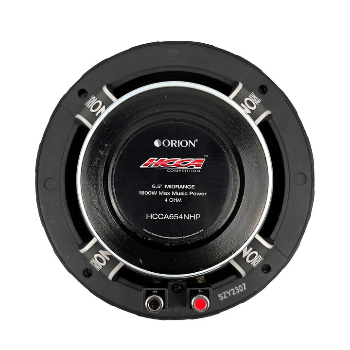 Orion HCCA654NHP 6.5" Neodymium Mid-Range Loudspeakers - 450 Watts Rms 4-ohm