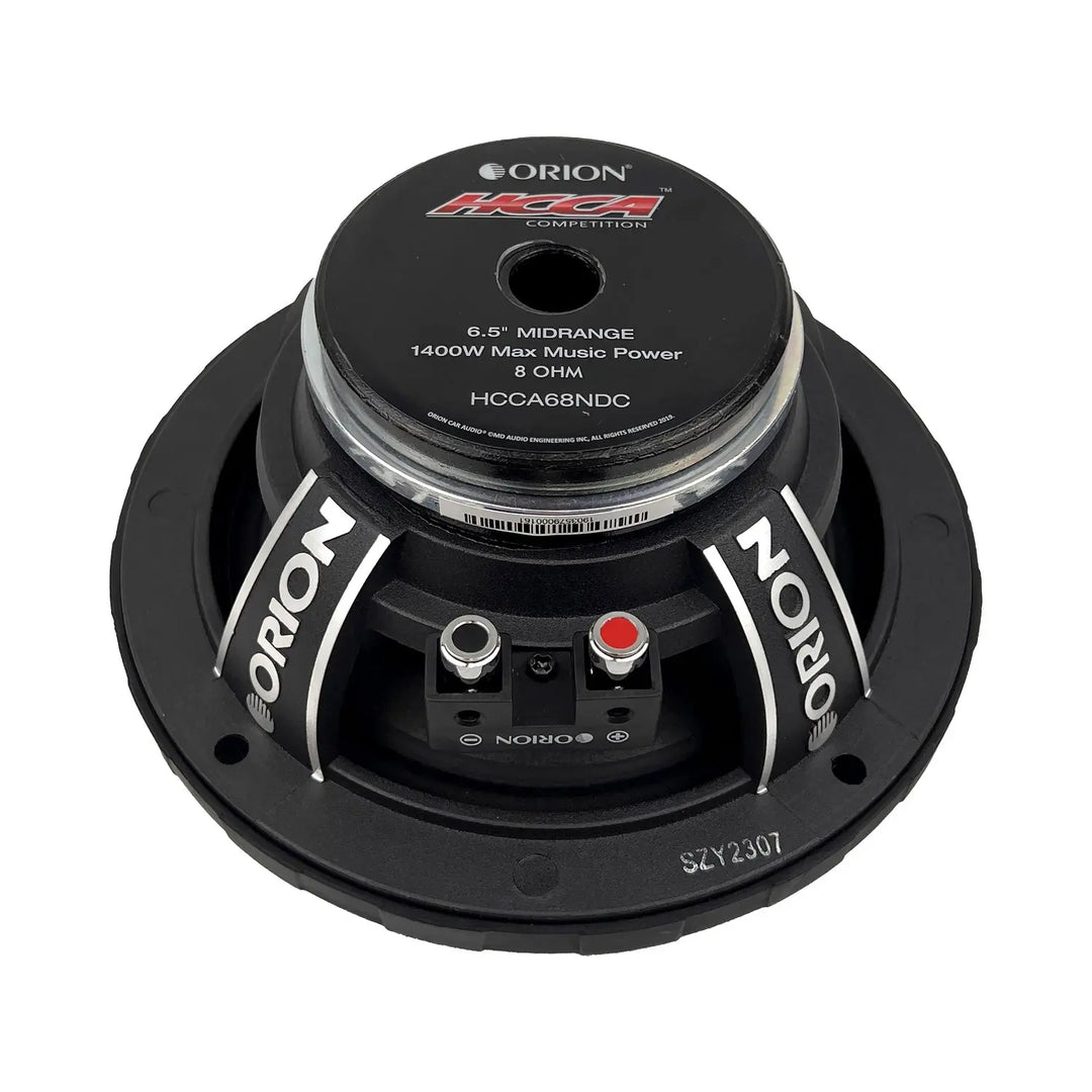 Orion HCCA68NDC 6.5" Neodymium Mid-Range Loudspeakers - 350 Watts Rms 8-ohm