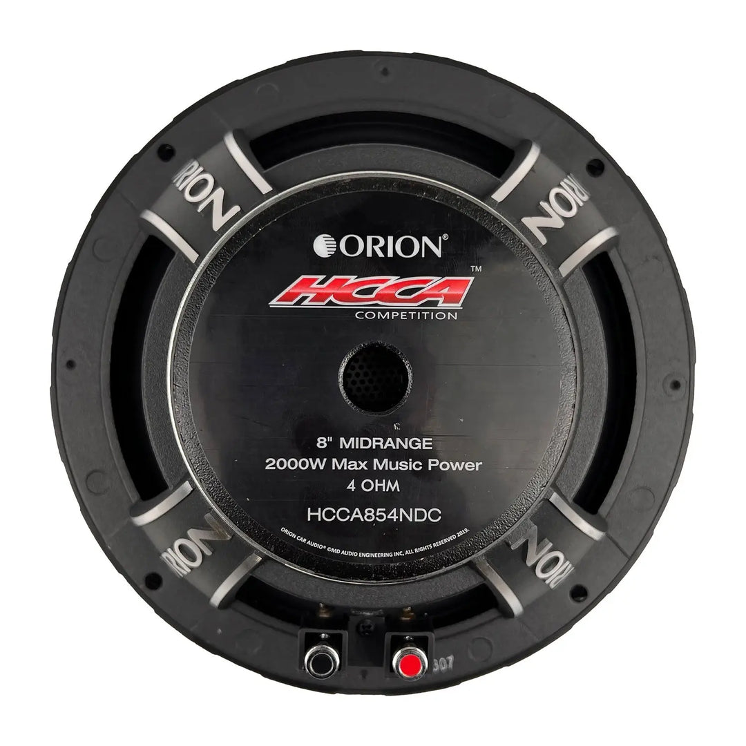 Orion HCCA854NDC 8" Neodymium Mid-Range Loudspeakers - 500 Watts Rms 4-ohm