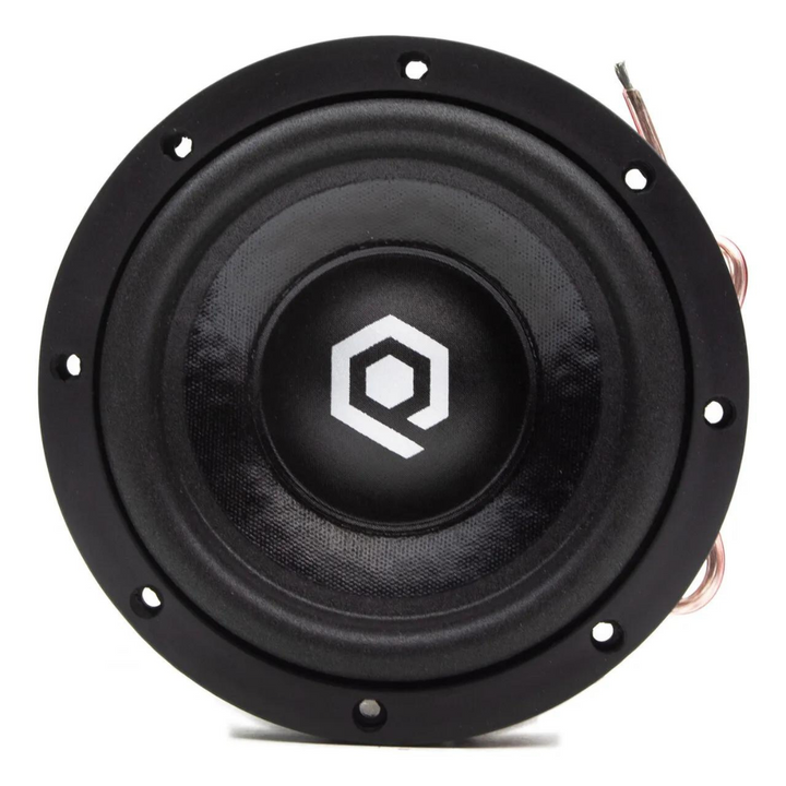 Soundqubed HDS206 subwoofer de 6,5" con bobina móvil de cobre de 2" - 350 vatios Rms doble 4 ohmios