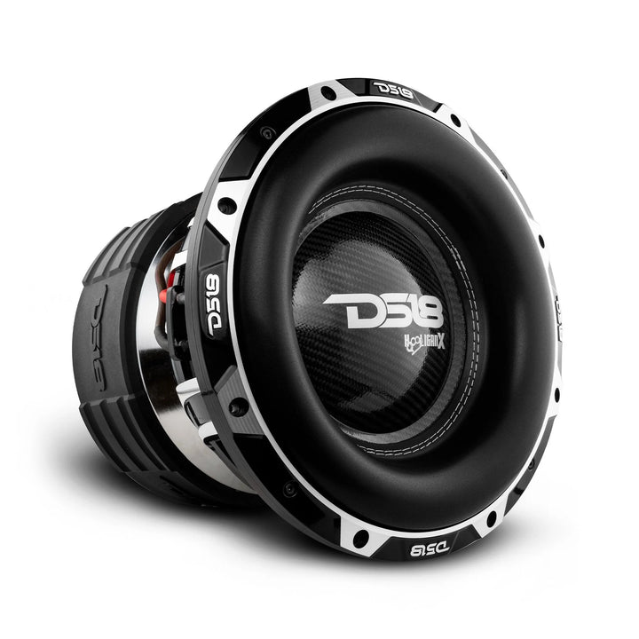 DS18 HOOL-X12.1DHE Subwoofer de 12" con bobina móvil de aluminio negro de 4" - 4000 vatios Rms 1 ohmio DVC