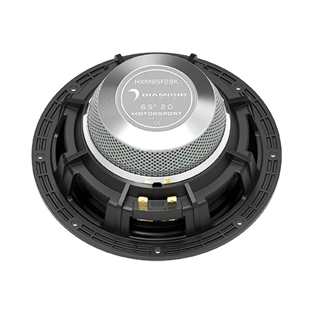 Diamond Audio HXM65F2BK 6.5" Neodymium Marine Coaxial Speakers - 150 Watts Rms 2-ohm