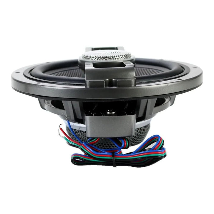 Diamond Audio HXM65 6.5" 2-Way Marine Speakers with LEDs - 80 Watts Rms 4-ohm