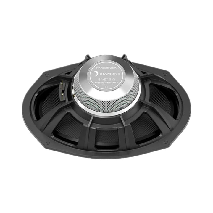 Diamond Audio HXM69F2BK 6x9" Neodymium Marine Coaxial Speakers - 150 Watts Rms 2-ohm