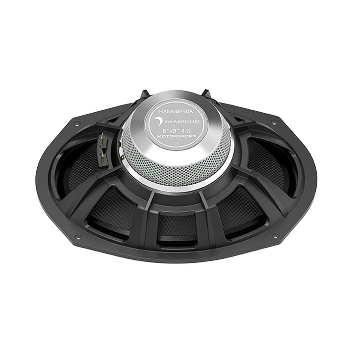 Diamond Audio HXM69F4BK 6x9" Neodymium Marine Coaxial Speakers - 150 Watts Rms 4-ohm