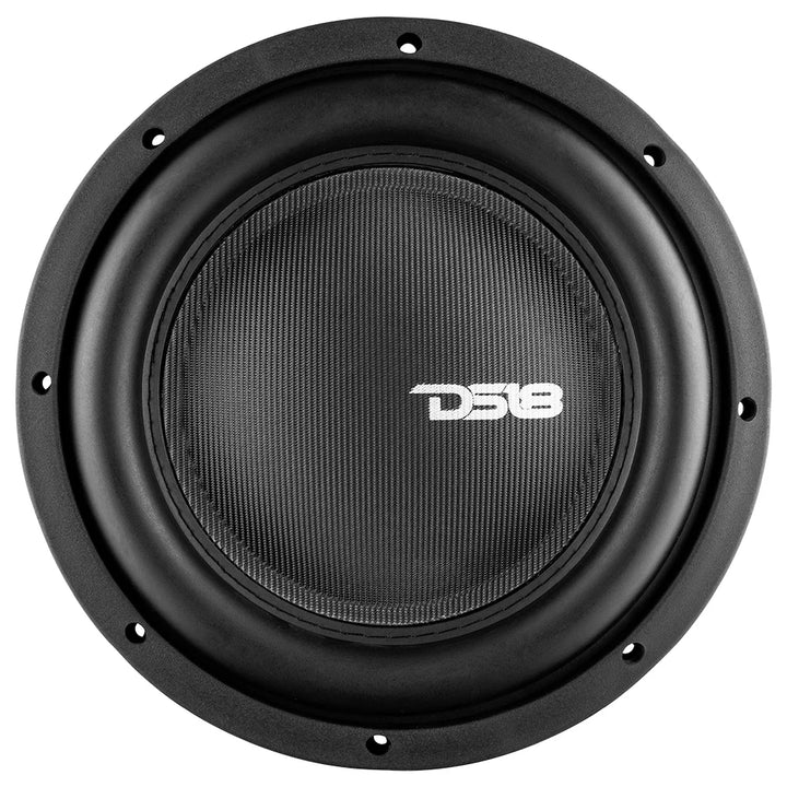 DS18 IXS10.2D 10" Shallow Mount Subwoofer - 600 Watts Rms 2-ohm DVC