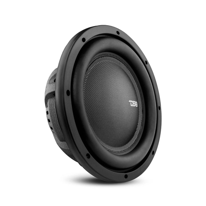 DS18 IXS10.4D Subwoofer de montaje superficial de 10" con tapa antipolvo grande y bobina móvil de 2,5" - 600 vatios Rms 4 ohmios DVC
