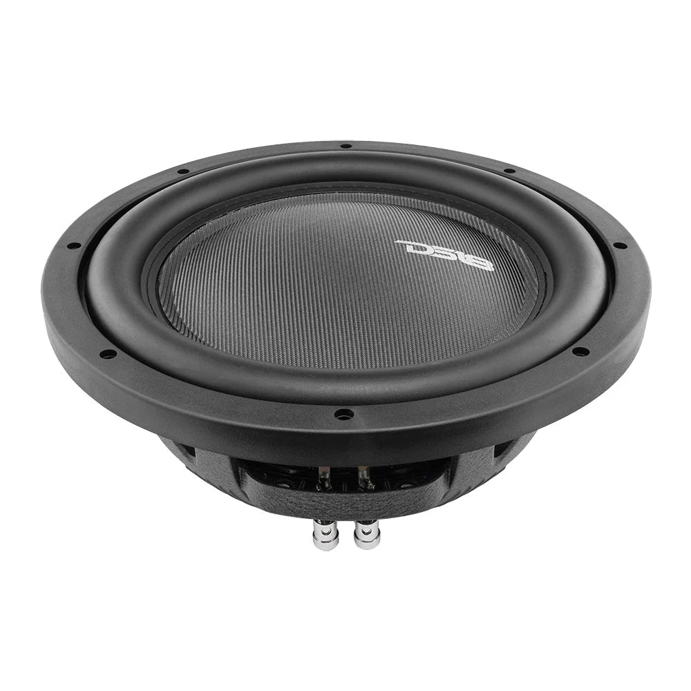 DS18 IXS12.4S Subwoofer de montaje superficial de 12" con tapa antipolvo grande y bobina móvil de 2,5" - 800 vatios Rms 4 ohmios SVC