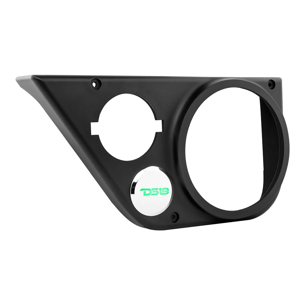 Jeep Wrangler JK y JKU 2007-2018 - Paneles de altavoces de puerta trasera DS18 JL-BD-LR - Se adapta a 2 altavoces de 6,5" y 2 tweeters de 3,75"