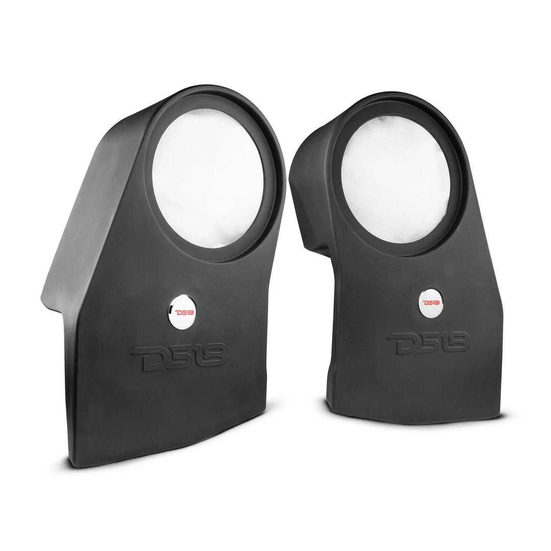 DS18 10" Subwoofer Enclosures - Fits Jeep Wrangler JL & JLU