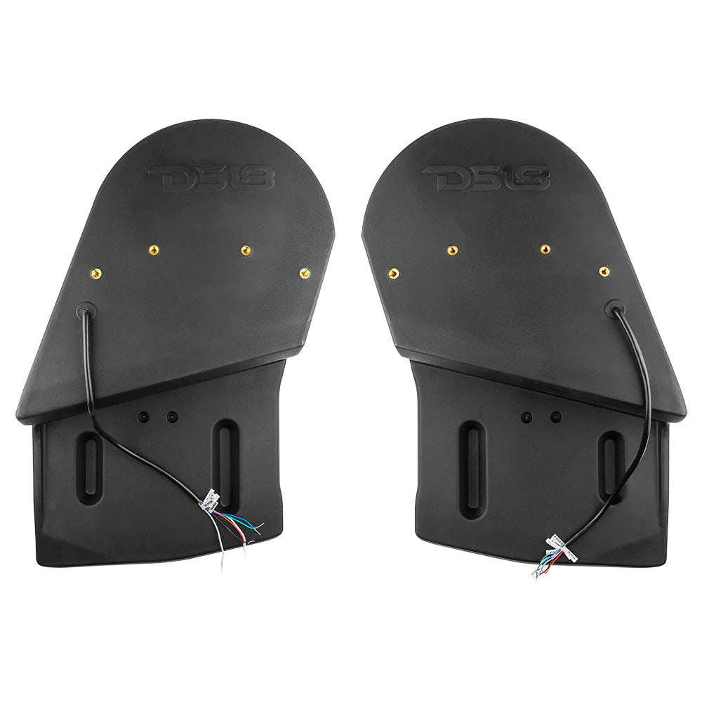 DS18 10" Subwoofer Enclosures - Fits Jeep Wrangler JL & JLU