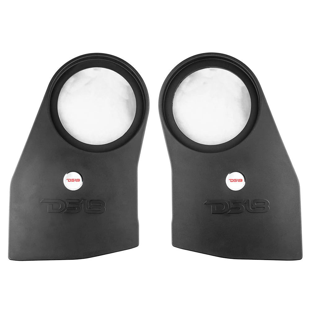 DS18 10" Subwoofer Enclosures - Fits Jeep Wrangler JL & JLU