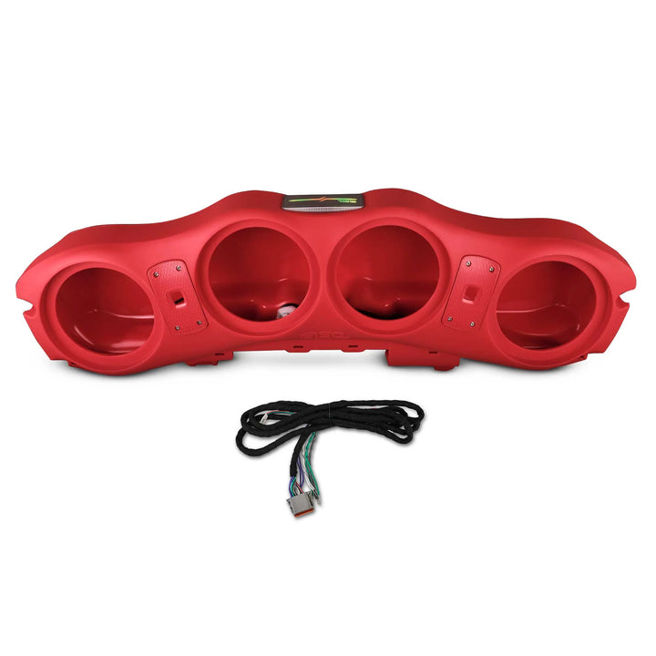 DS18 Overhead Sound Bar for 4x 8" Speakers - Fits 2024-Up Jeep Wrangler JL/JLU/JT