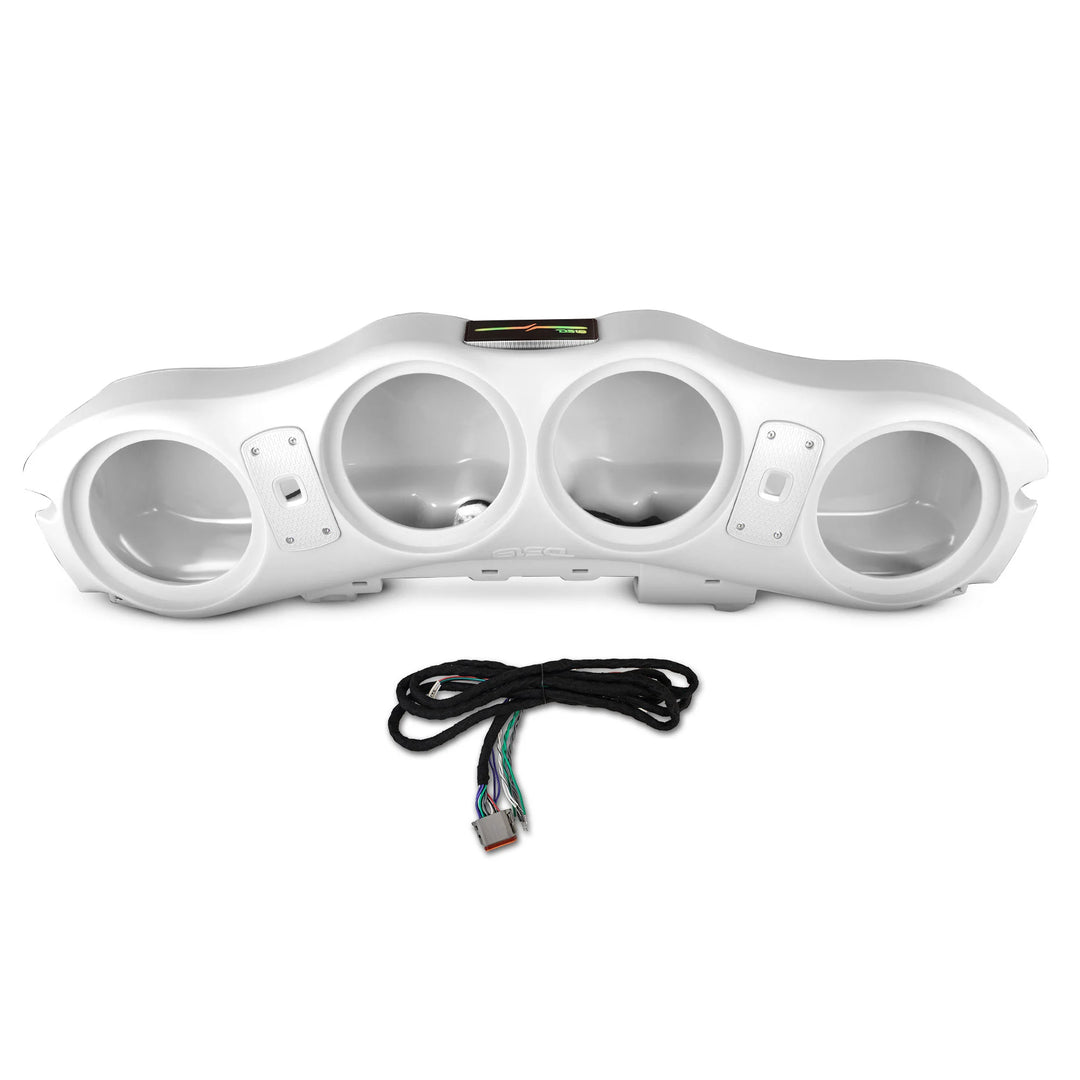 DS18 Overhead Sound Bar for 4x 8" Speakers - Fits 2024-Up Jeep Wrangler JL/JLU/JT