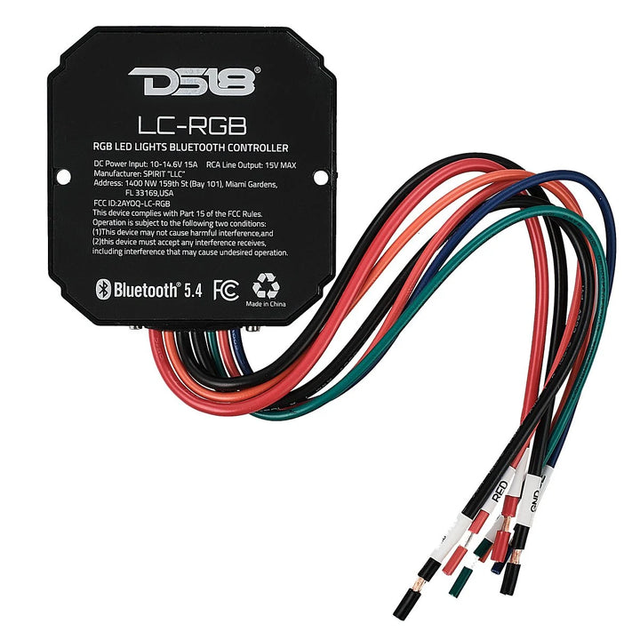 DS18 LC-RGB LED Light Bluetooth Control IP66 Water Resistant