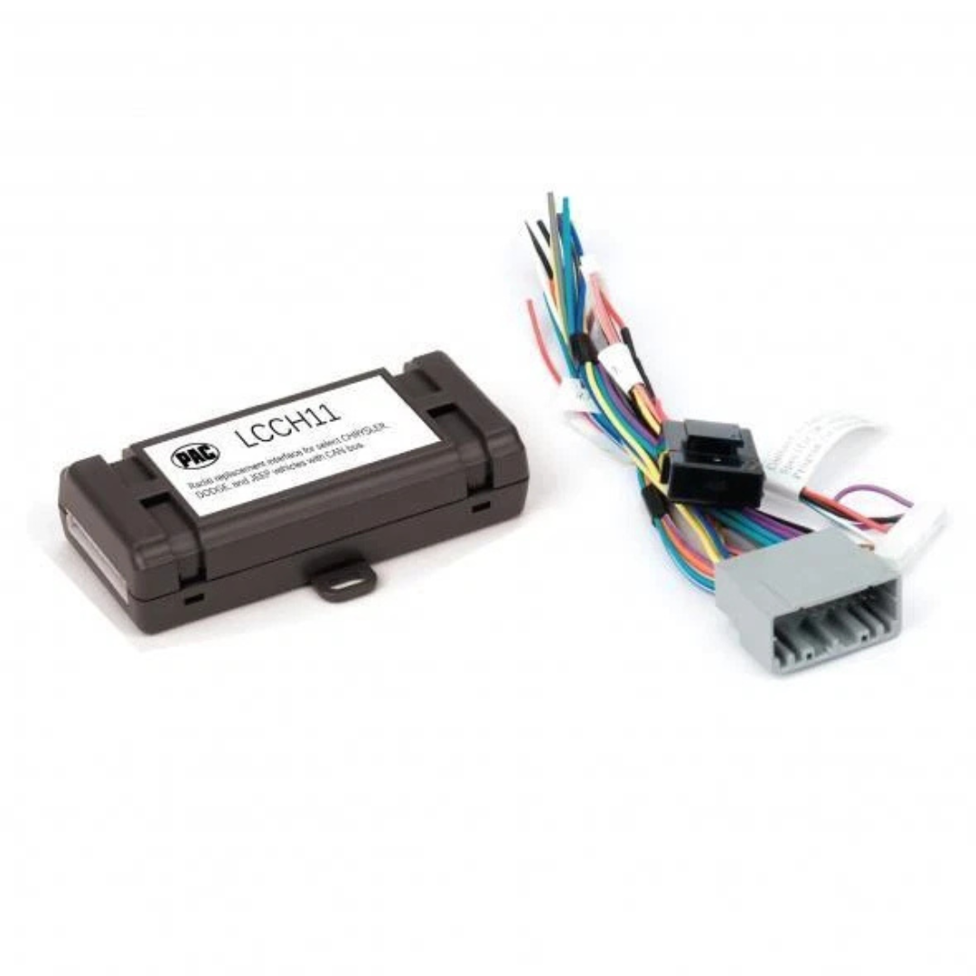 Pac-Audio LCCH11 Radio Replacement Interface Module for Select 2004-2010 Chrysler, Dodge, Jeep or Mitsubishi Vehicles