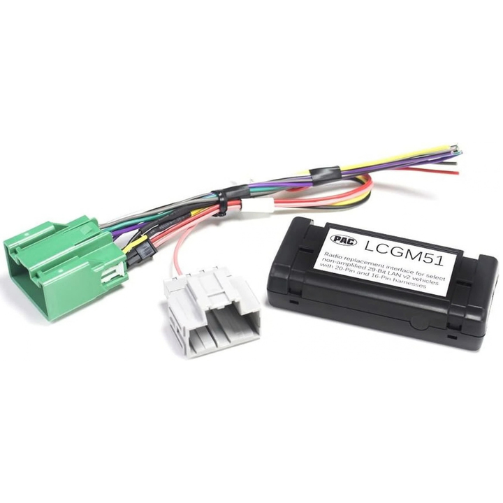 Pac-Audio LCGM51 Radio Replacement Interface Module for Select 2014-2019 Buick, Cadillac, Chevrolet or GMC Vehicles