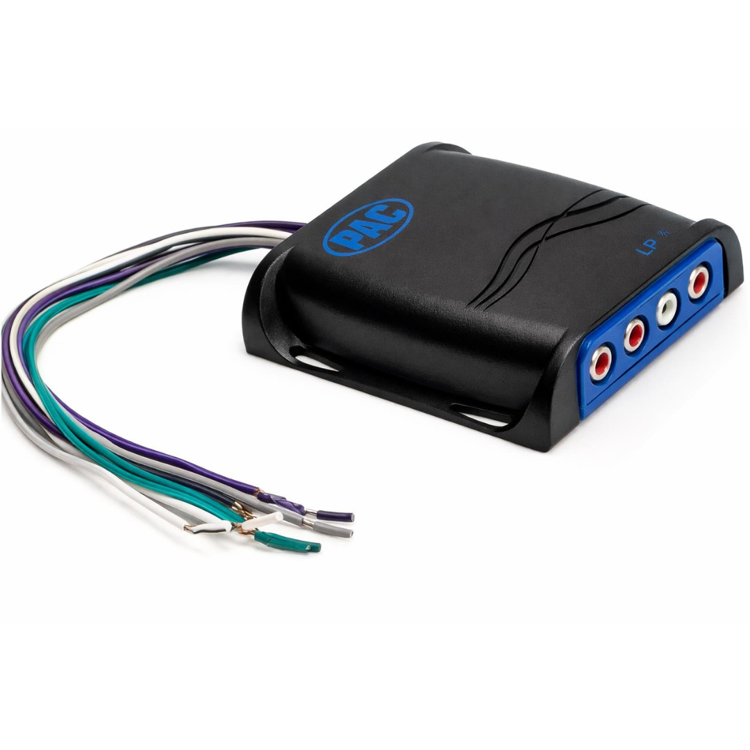Pac-Audio LP3-4 LocPRO Adjustable High Power 4-Channel Line Output Converter
