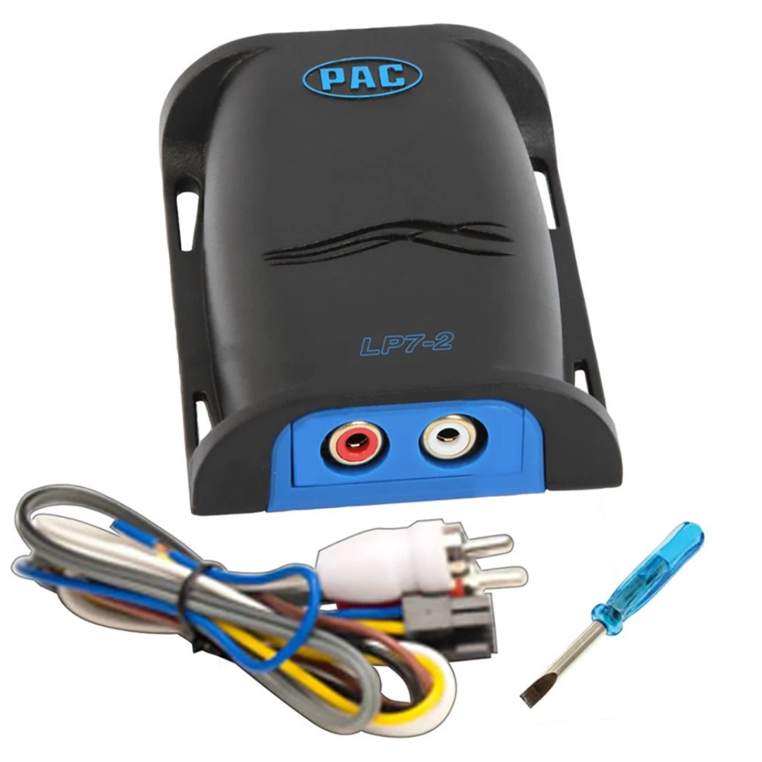 Pac-Audio LP7-2 LocPRO Adjustable High Power 2-Channel Line Output Converter with Remote Turn-on
