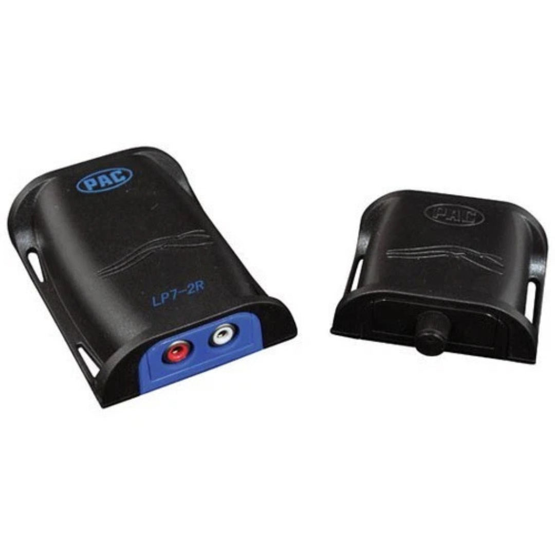 Pac-Audio LP7-2R LocPRO Adjustable High Power 2-Channel Line Output Converter with Remote Turn-on and Level Control Knob