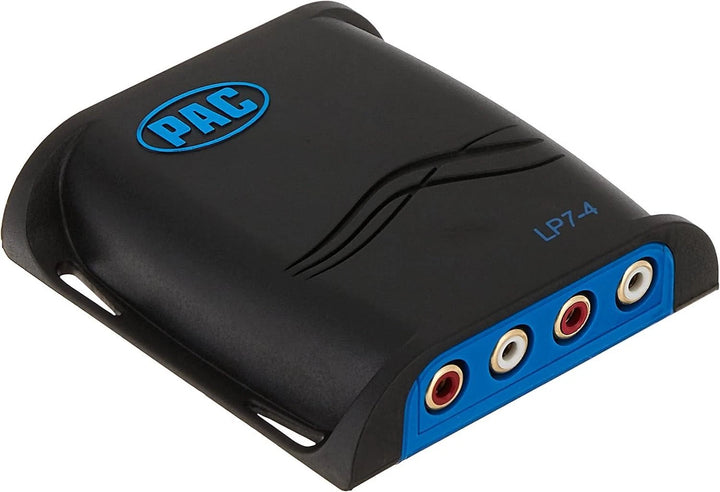 Pac-Audio LP7-4 LocPRO Adjustable High Power 4-Channel Line Output Converter with Remote Turn-on