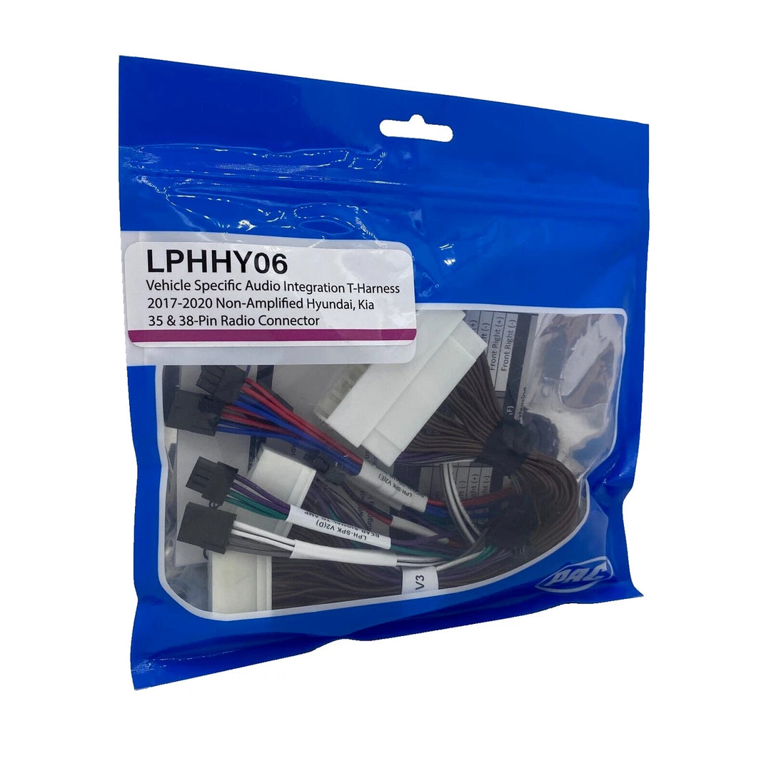 Pac-Audio LPHHY06 LocPro Advanced T-Harness for Select 2011-2023 Hyundai or Kia Vehicles
