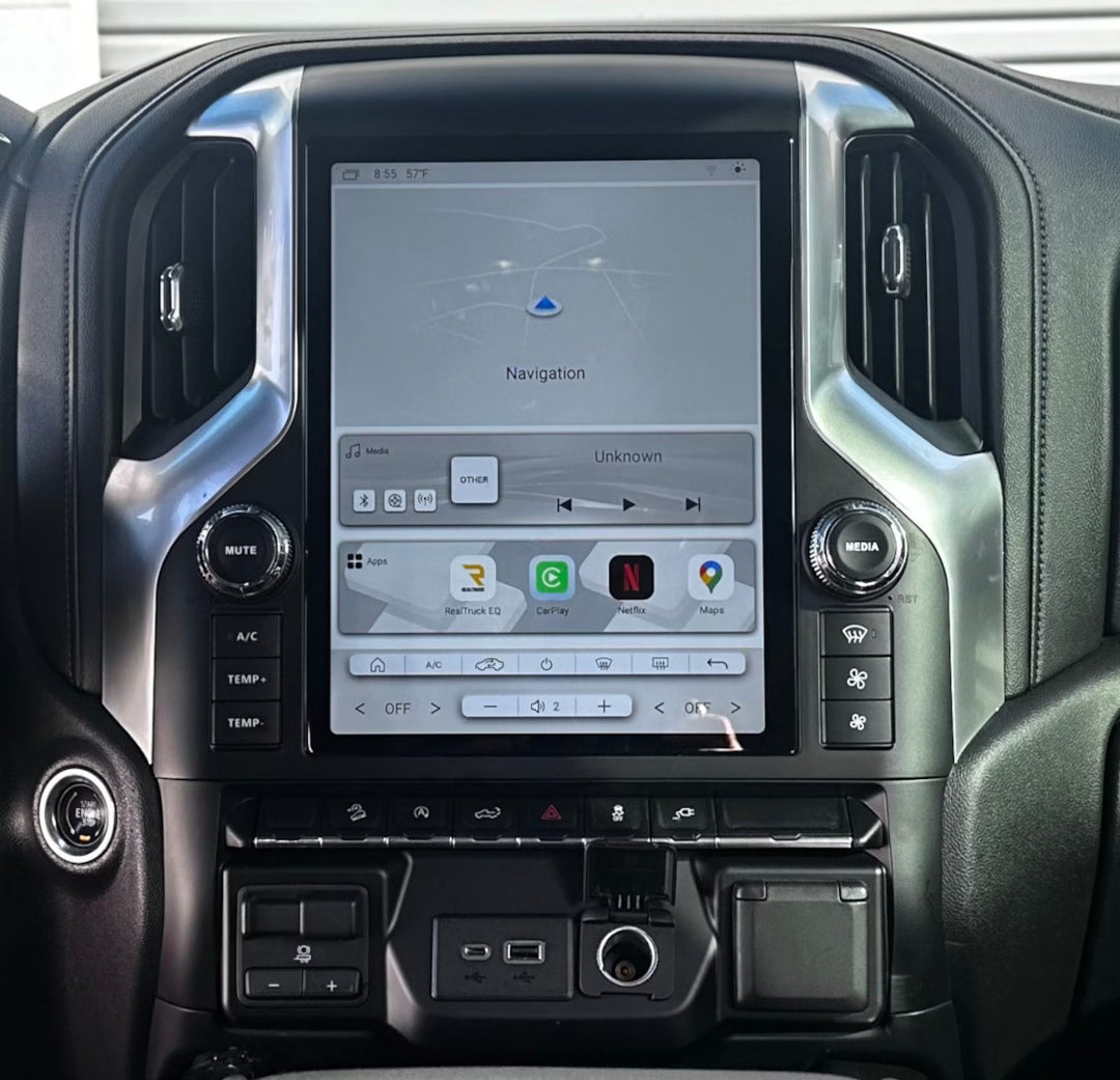 Linkswell T-Style LITE 2 Radio with 12.1" Touchscreen - Fits 2019-2023 Chevy Silverado / GMC Sierra